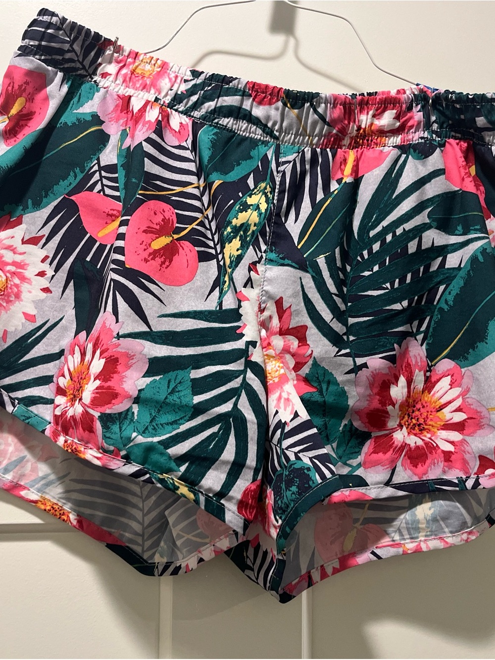 Floral Tropical Running Shorts